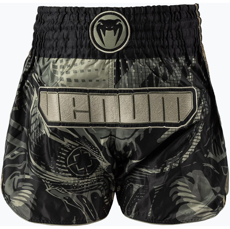 Pánské tréninkové šortky Venum Invader Muay Thai black/sand