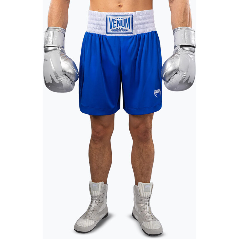 Pánské tréninkové šortky Venum Classic Boxing royal blue