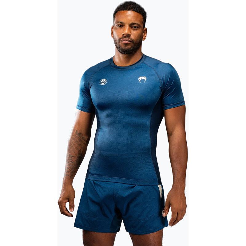 Pánský rashguard Venum Roger Gracie Academy blue