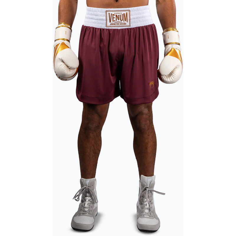 Pánské tréninkové šortky Venum Classic Boxing burgundy