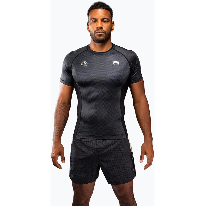 Pánský rashguard Venum Roger Gracie Academy black