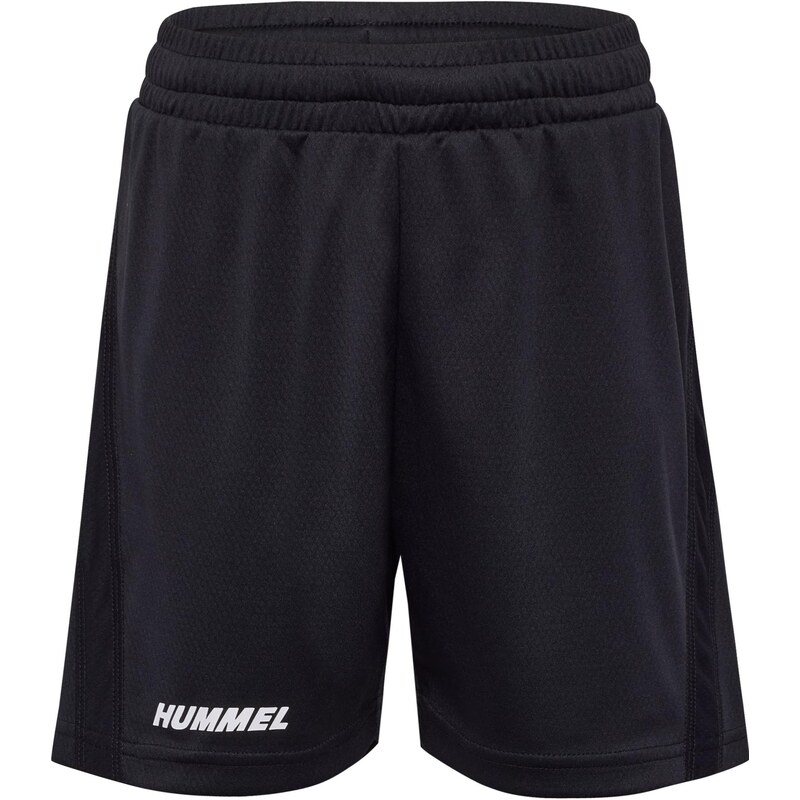 Hummel Sportovní kalhoty Multi černá / bílá