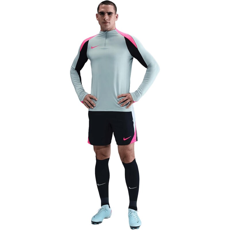 NIKE Funkční tričko Strike Drill světlemodrá / pink / černá