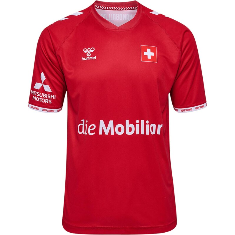 Hummel Trikot  Schweiz SHV 2023/2024 jasně červená / bílá