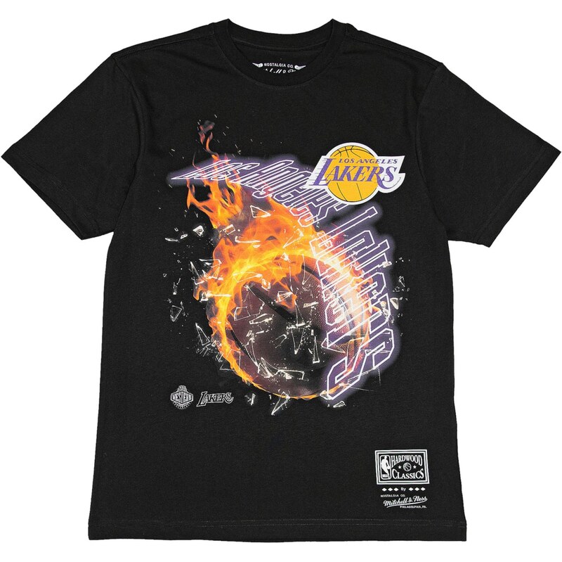 Mitchell & Ness Tričko Los Angeles Lakers HWC Blaze fialová /
