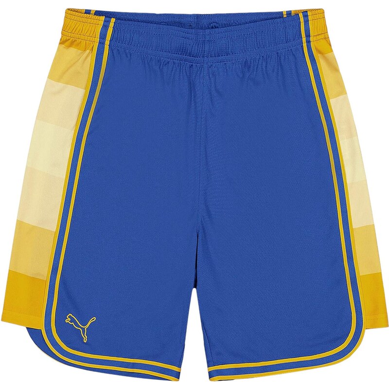 PUMA Sportovní kalhoty Maccabi Tel Aviv písková / modrá /