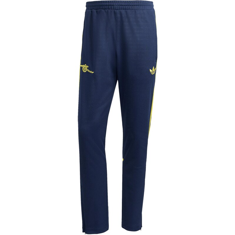 ADIDAS PERFORMANCE Sportovní kalhoty námořnická modř / žlutá