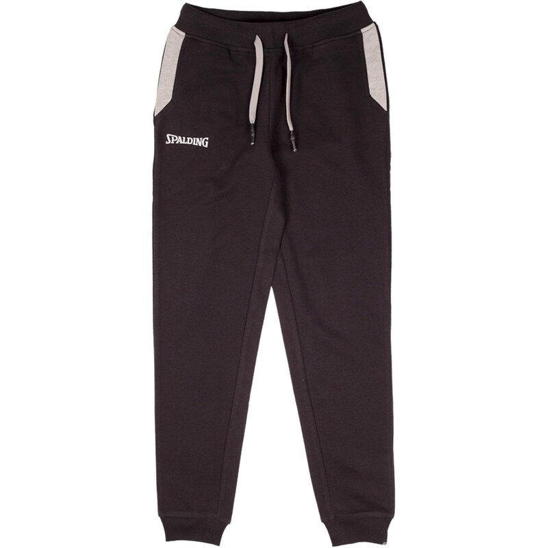 SPALDING Sportovní kalhoty Flow šedá / černá / bílá 113522843