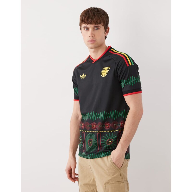 adidas performance adidas Football Jamaica 26 away shirt in