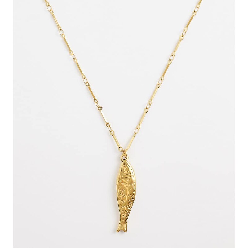 ASOS Curve ASOS DESIGN Curve waterproof stainless steel necklace with 113518847