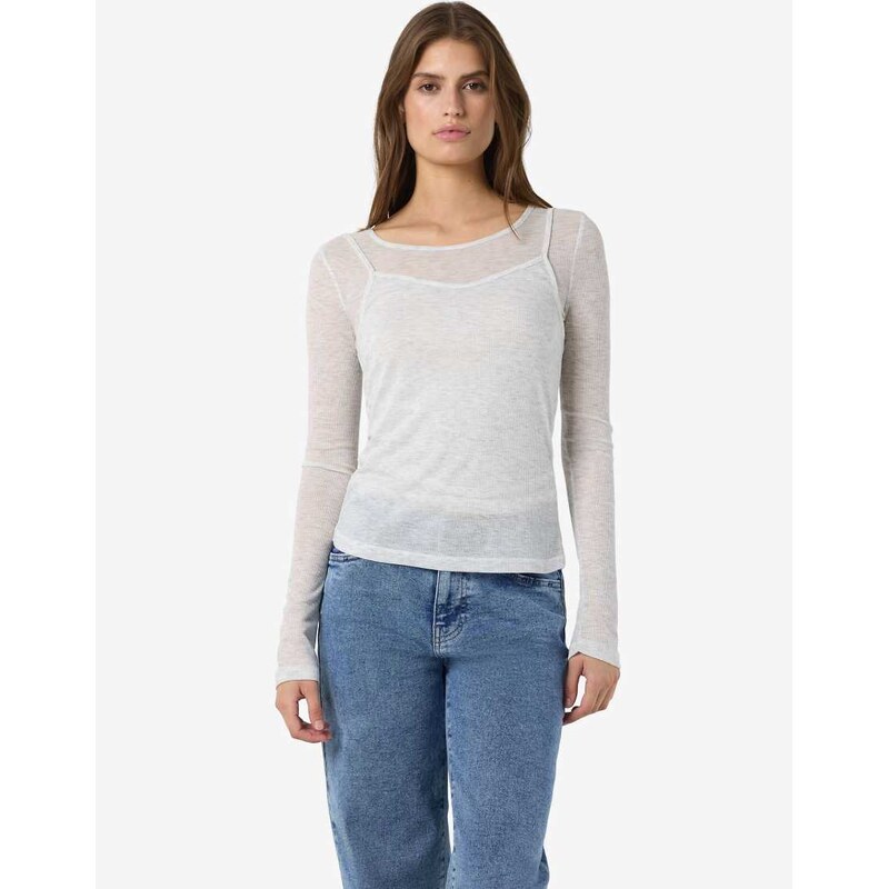 Noisy May Top in snow white 115505561