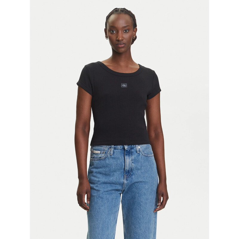 Calvin Klein dámské černé tričko 113519222