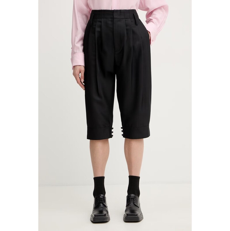 Kenzo elegantní šortky dámské vlněné 113528385