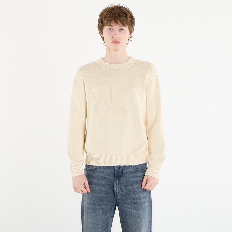 Svetr A.P.C. Sweater Beige L