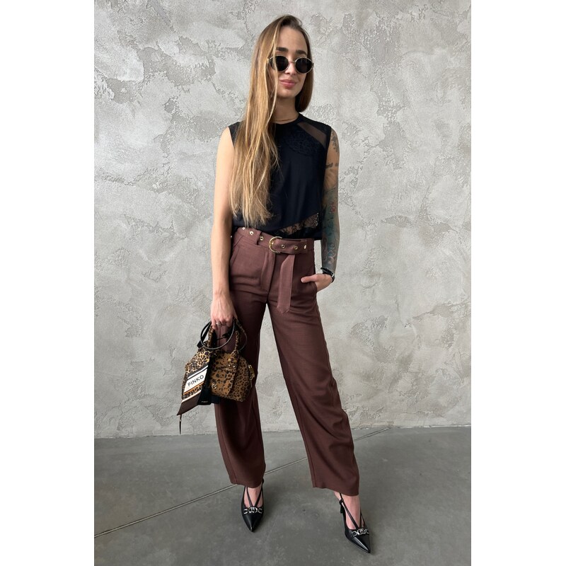 Dámský top PINKO MOLLY TANK 106291A335Z99 černý