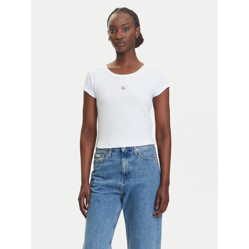 Calvin Klein dámské bílé tričko 113522561