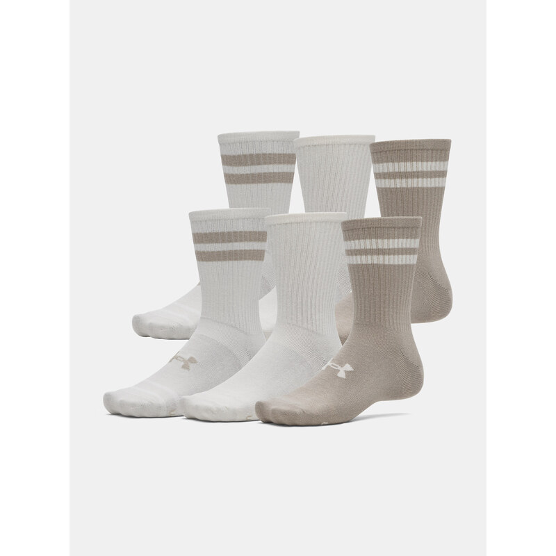 Unisex ponožky Under Armour UA Essential 6pk Crew