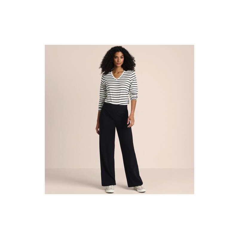 Starfish Wide Leg Stretch Jersey Trousers, Women, size: S,