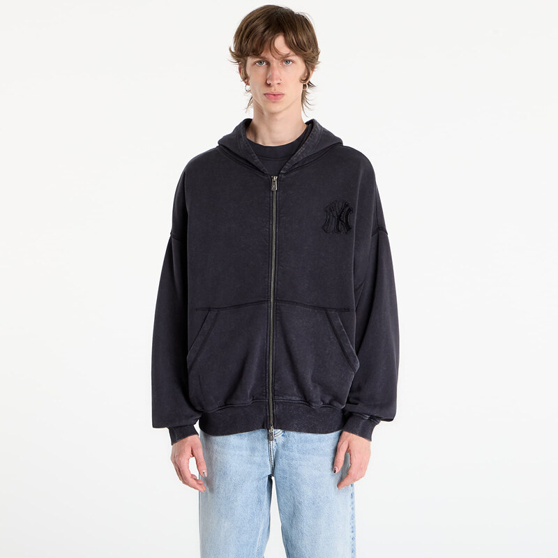 Mikina New Era MLB Washed Fz Hoodie New York Yankees UNISEX