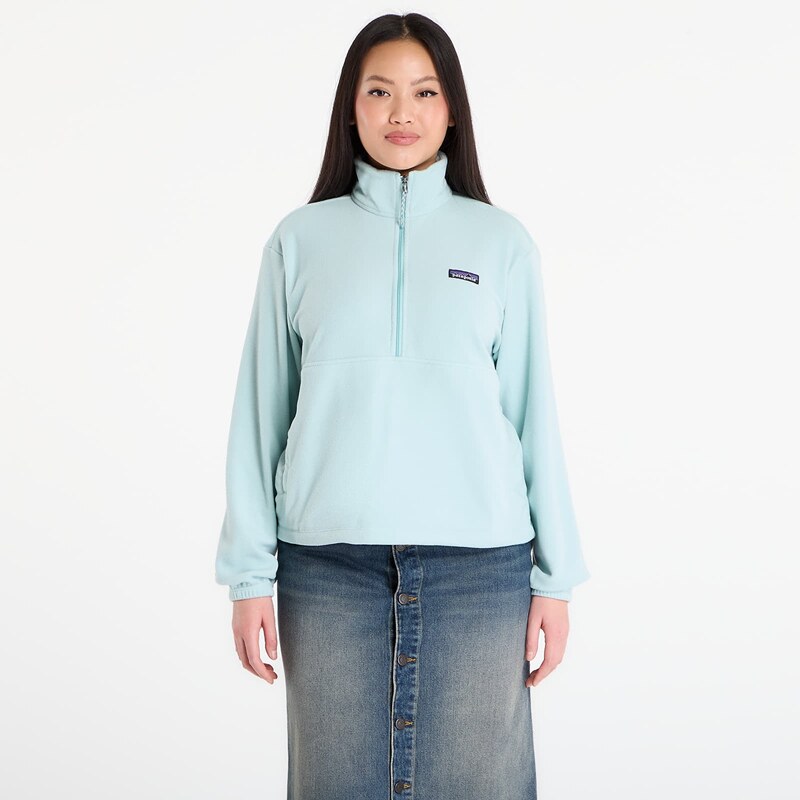 Mikina Patagonia Ws Micro D 1/2-Zip Fleece Pullover Thin Ice M 113532322