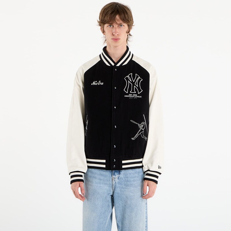 Bunda New Era MLB Varsity Jacket New York Yankees UNISEX Black L