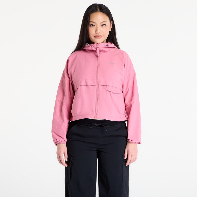 Bunda Columbia Spire Valley Cropped Hooded Windbreaker Rosette M 113577524