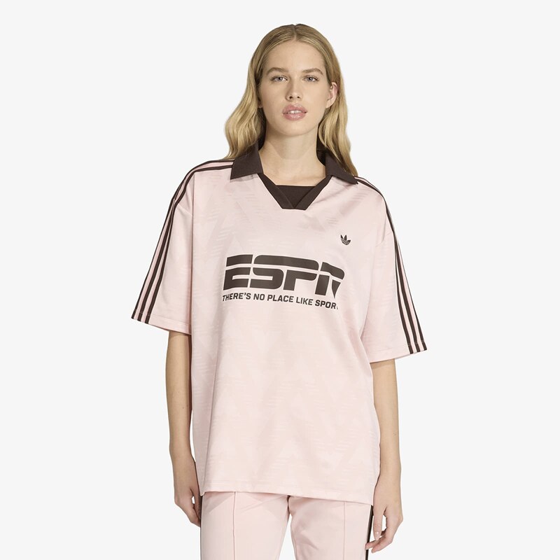 adidas Originals Dres adidas Football Jersey Sponsor Sandy Pink