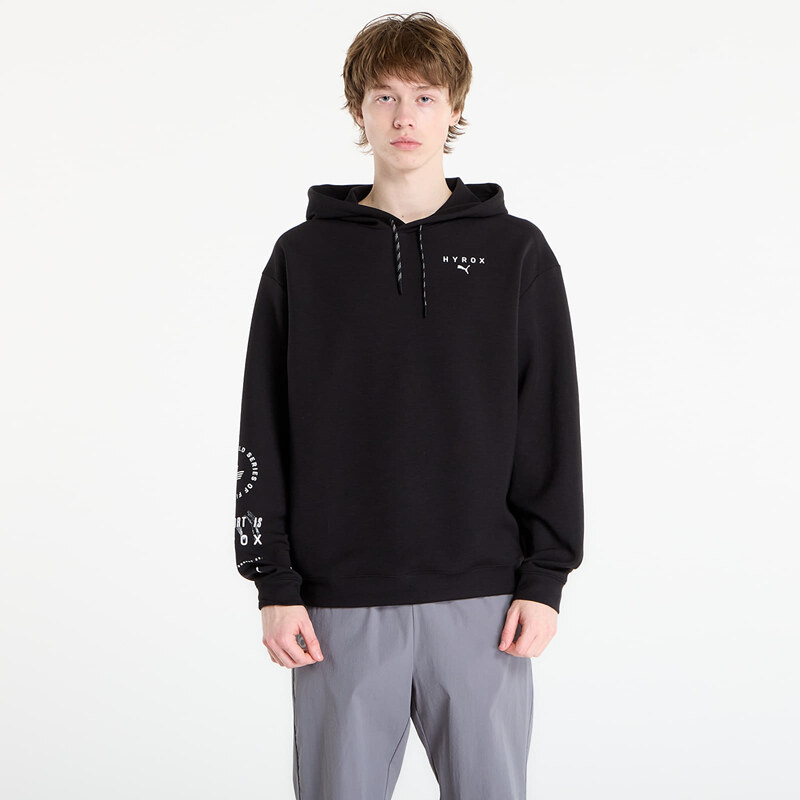 Mikina Puma M Puma x HYROX Cldspun Hdie Puma Black XL