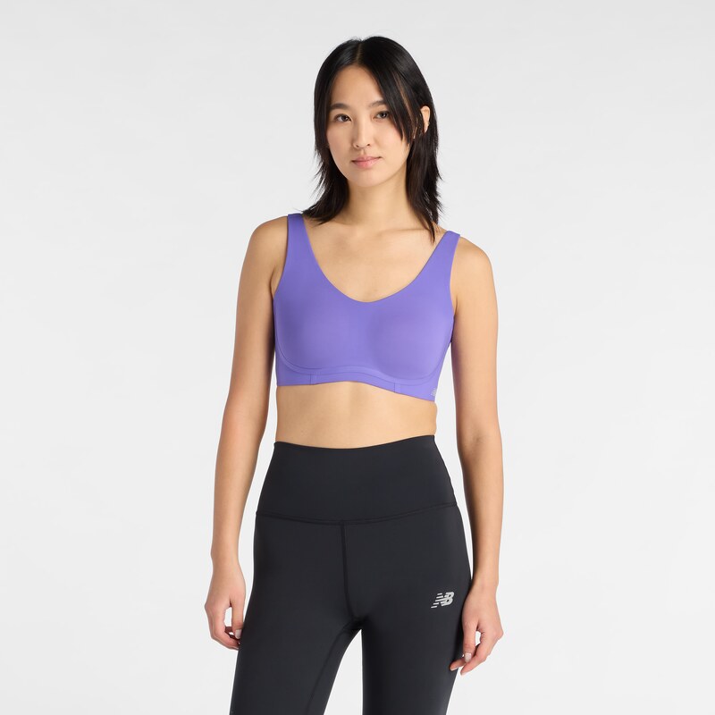 Sportovní podprsenka New Balance WB51052EPU – fialové 114484433