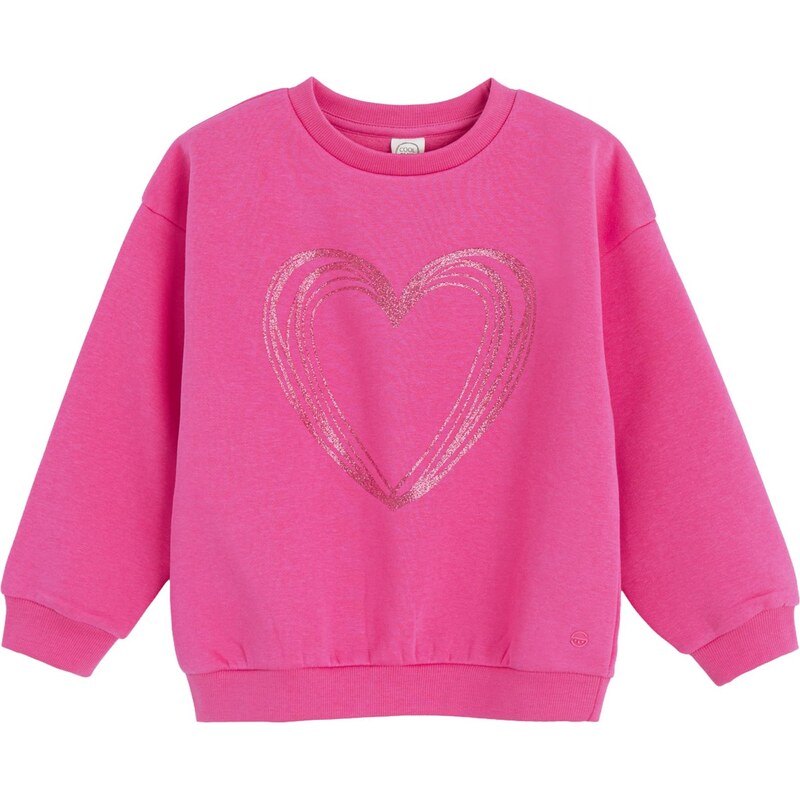 Cool Club Mikina pink / růžový melír