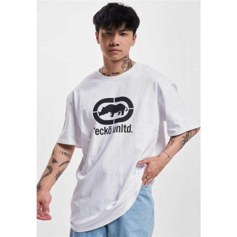Ecko Unltd. JohnRhino T Shirt white tričko pánské