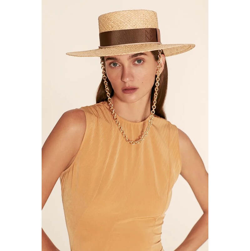 RUSLAN BAGINSKIY Klobouk Ruslan Baginskiy Boater Hat