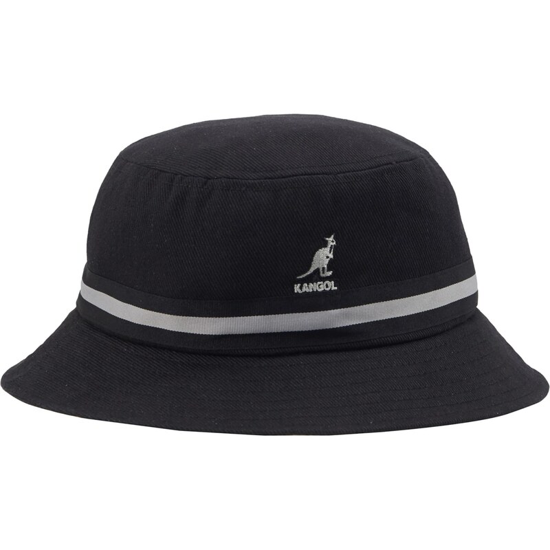 KANGOL Klobouk Lahinch šedá / černá 113540237