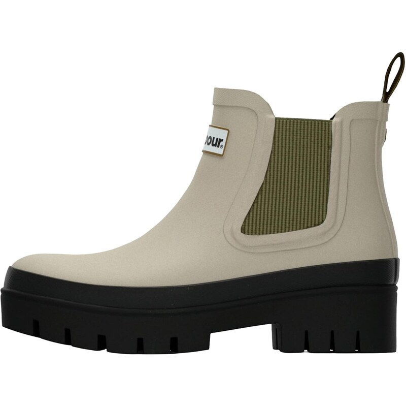 Barbour Holínky Halton Welly písková / khaki