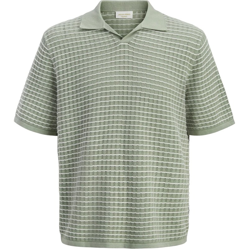 Jack & Jones Junior Svetr JORNANTUCKET nefritová / pastelově