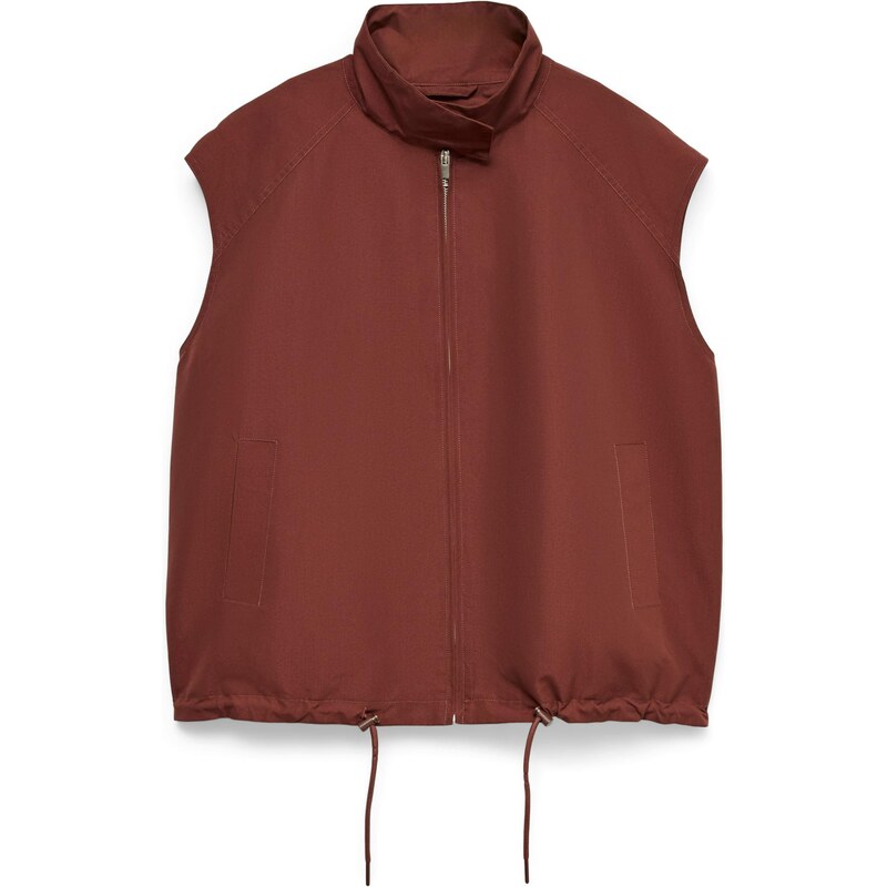 VERO MODA Vesta VMKimmie rezavě červená