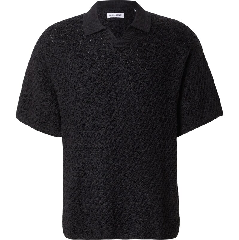 JACK & JONES Svetr JJHUDSON černá