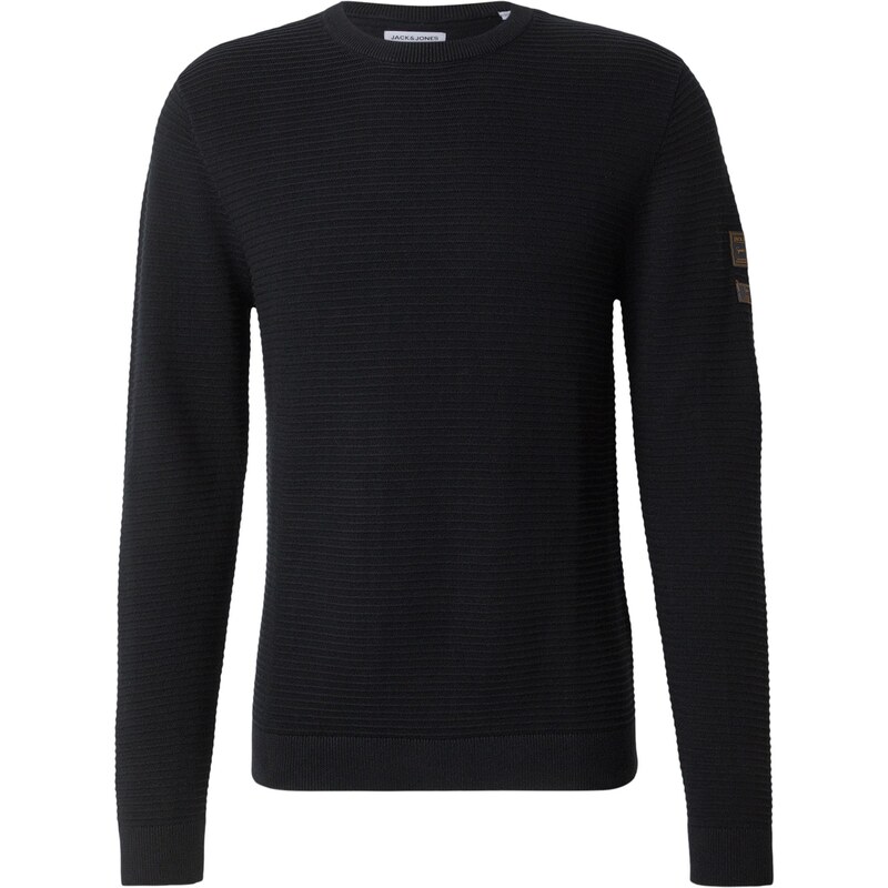 JACK & JONES Svetr JJDAYTONA černá