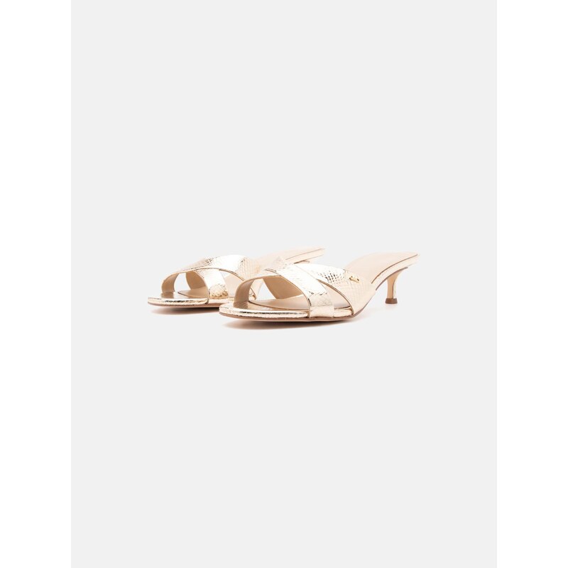 MICHAEL Michael Kors Pantofle CASSIDY zlatá 113542051