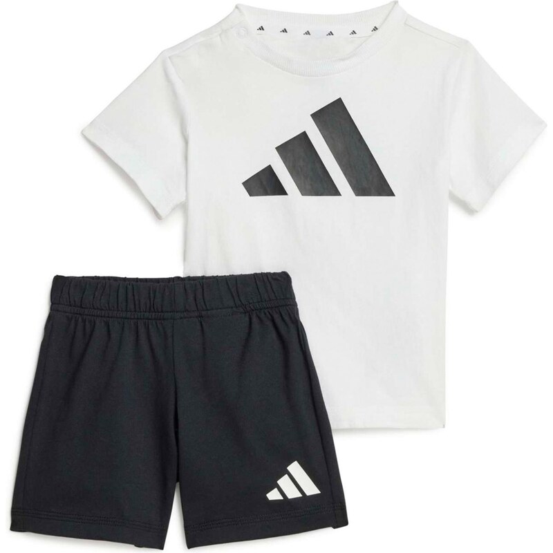 ADIDAS SPORTSWEAR Tepláková souprava černá / bílá