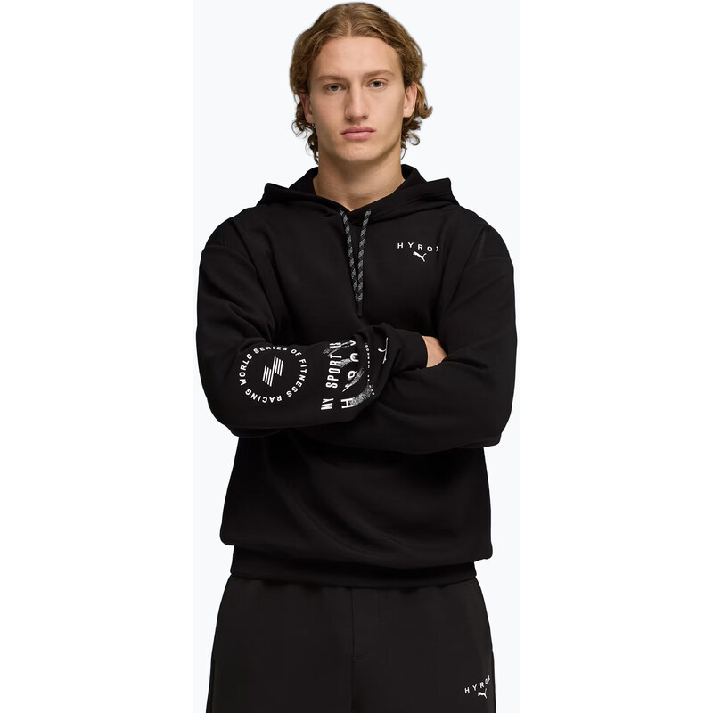 Pánská tréninková mikina PUMA Hyrox Cloudspun Hoodie black