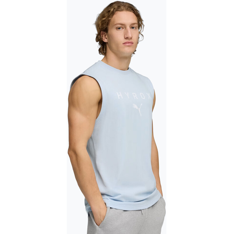 Pánské tréninkové tričko PUMA Hyrox Cutoff Tank grey