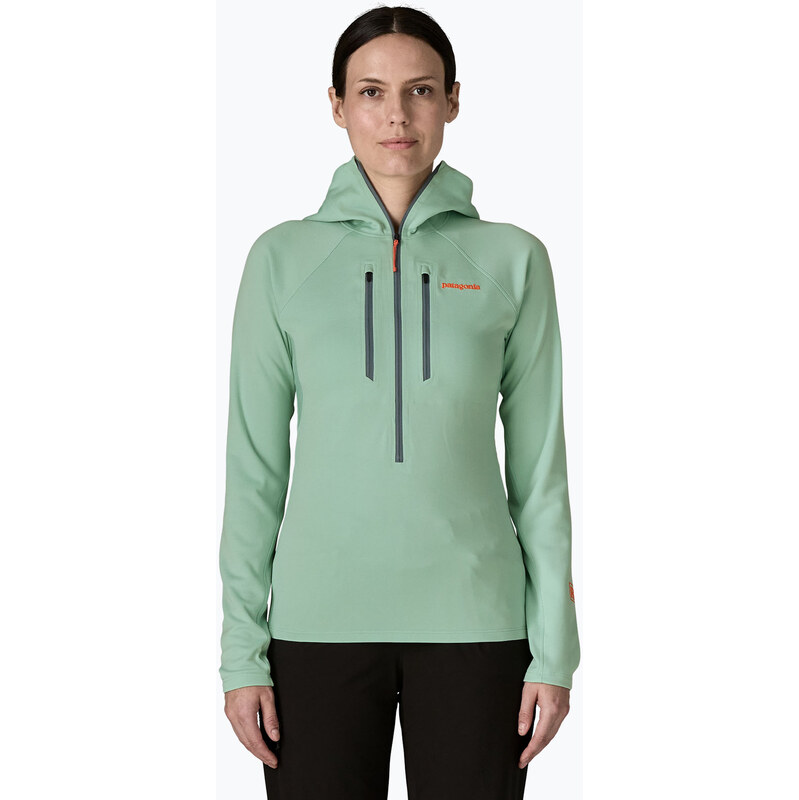 Dámská mikina Patagonia R1 Ultralight Hoody thin ice
