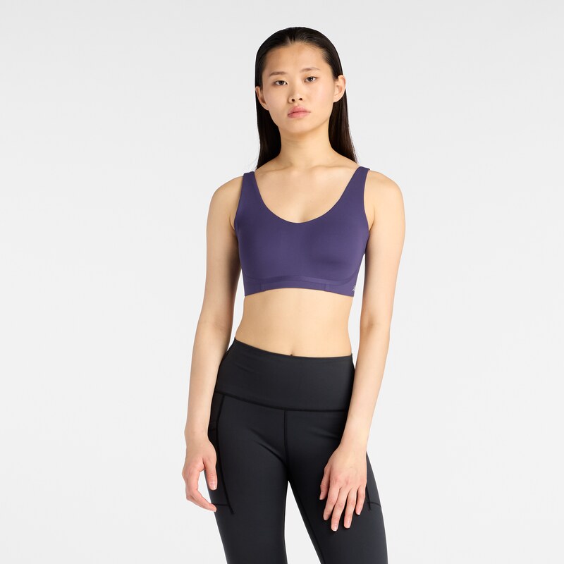 Sportovní podprsenka New Balance WB51052BOY – fialové 114484432