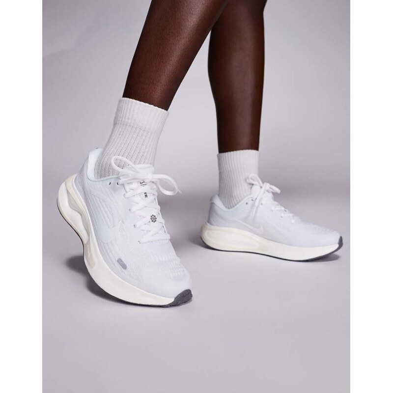Nike Running Journey Run trainers in off white