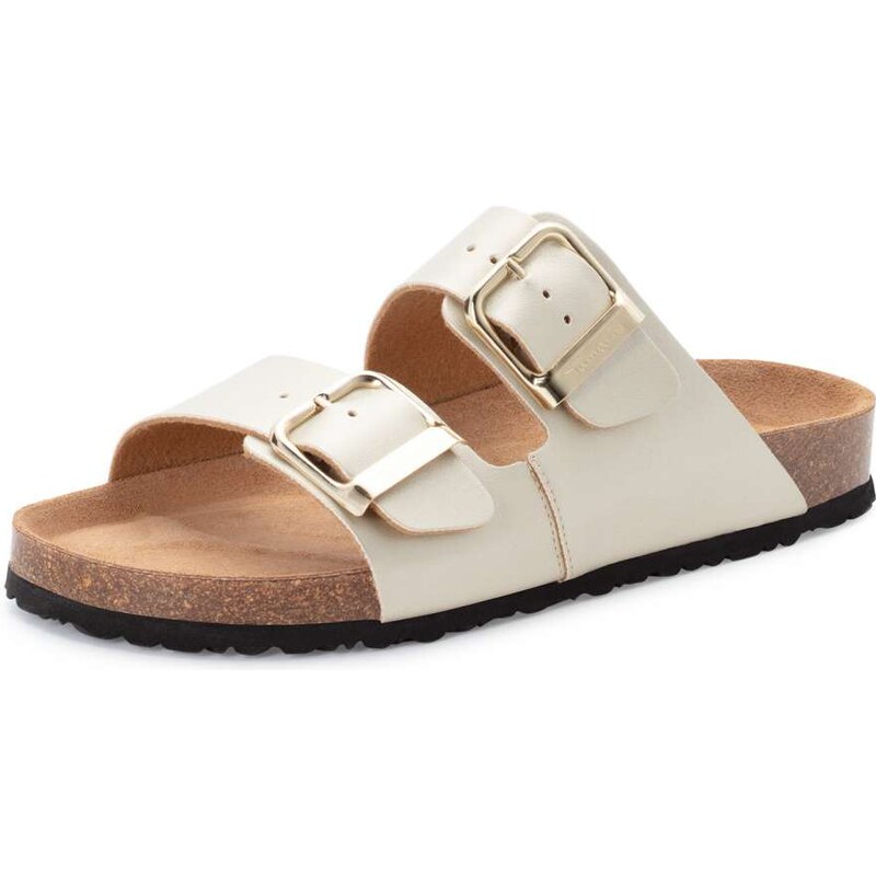 RIEKER Dámské nazouváky TAMARIS 27503-42-933 zlatá