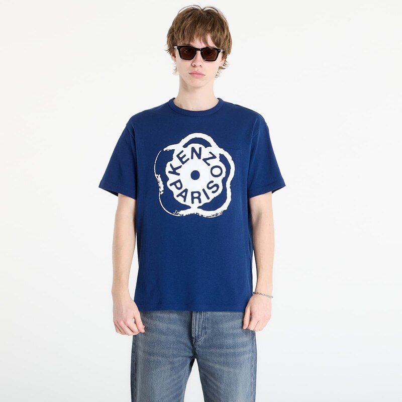 Tričko KENZO Boke Flower 2.0 Classic T-Shirt Deep Sea Blue XL