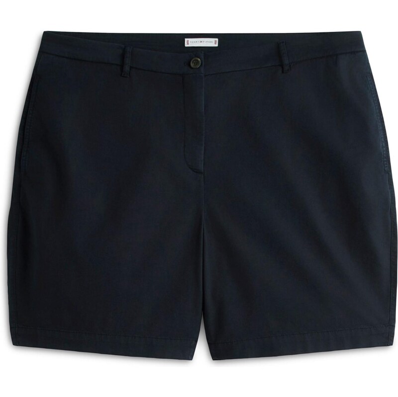 Tommy Hilfiger Curve Chino kalhoty modrá