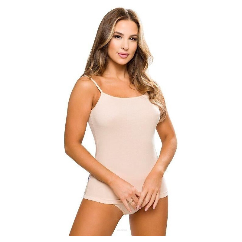 Béžová dámská košilka Emili Rita S-XL 100300111
