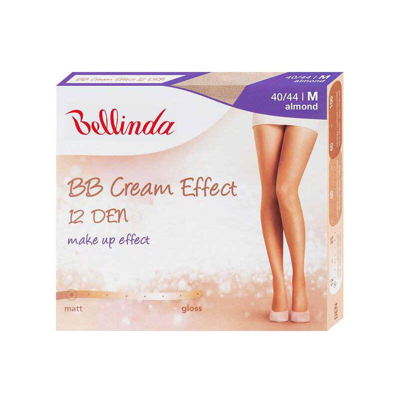 BB cream punčochy s make up efektem BB CREAM 12 DEN - BELLINDA - 100300541